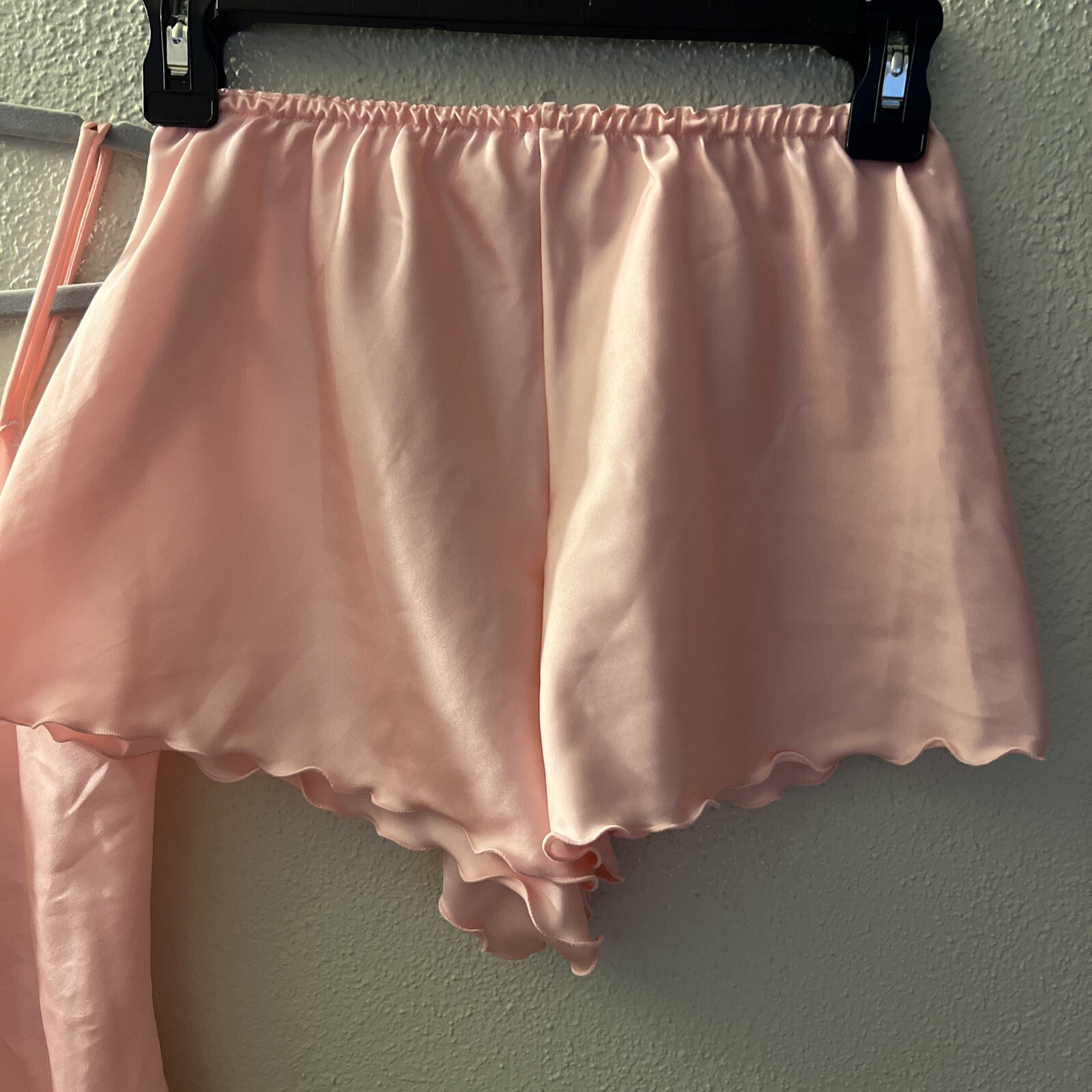Vtg Miss Elaine Said Fifth Avenue Pink Sleep Wear 2pc Small USA Union Made