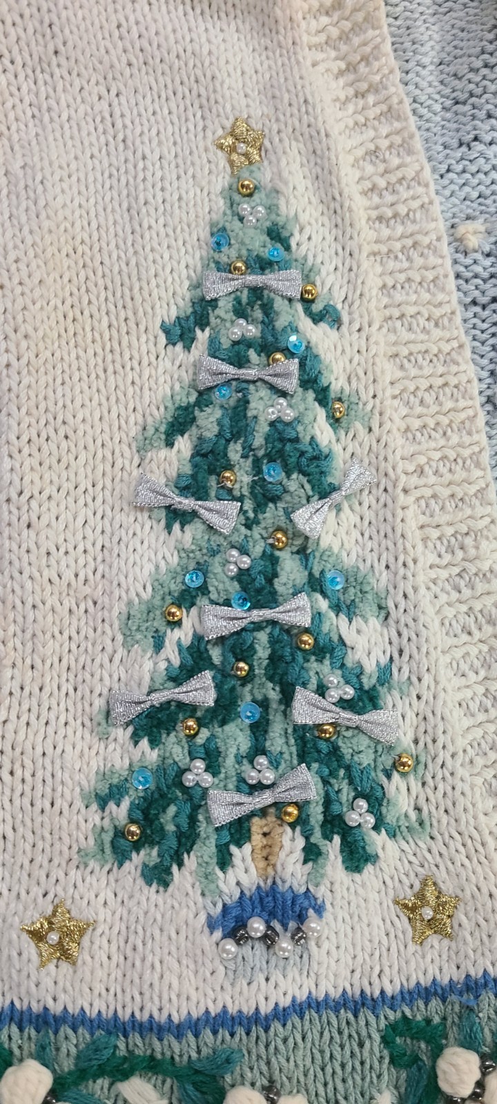 Vintage 1996 Marisa Christina Santa Claus Belsnickle Christmas Sweater Vest XL