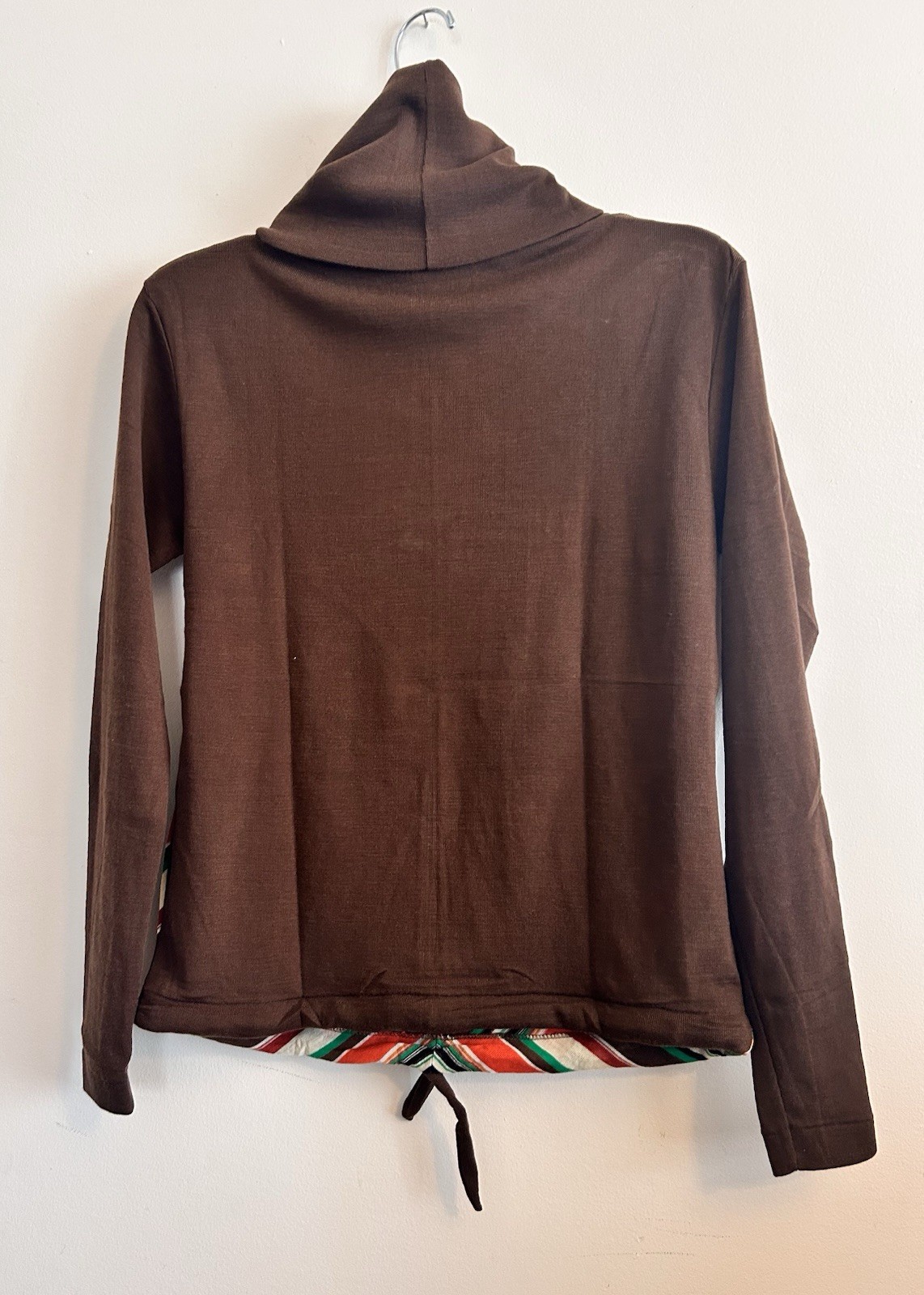 Vintage 70s Turtleneck Sweater Helen Sue Size Medium
