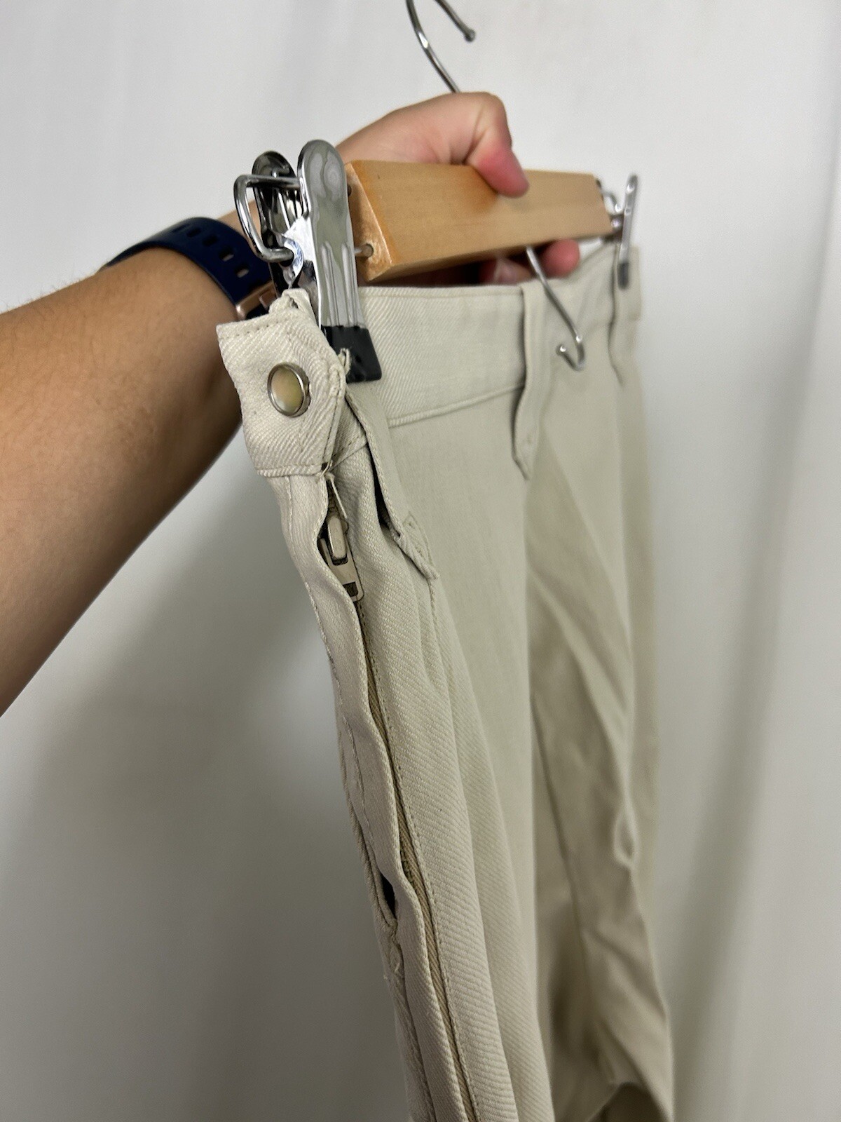 Vintage 1960s Lee Stretch Frontier Lady Twill High Waist 13” Rise Pants 26×29