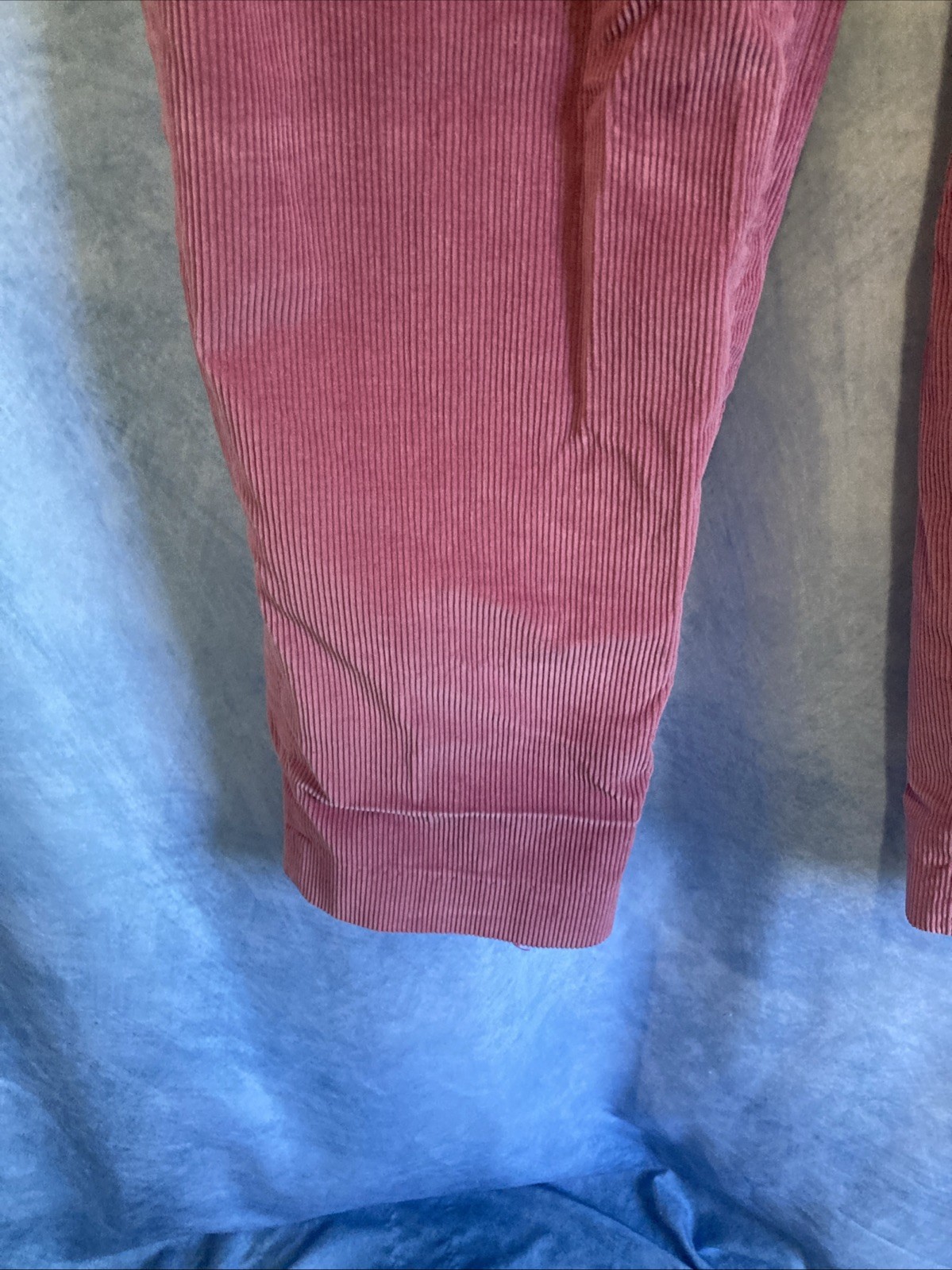 Vtg 80s Palmettos Pink Mauve Corduroy Pants Pleated Mom Trousers High Waist XS