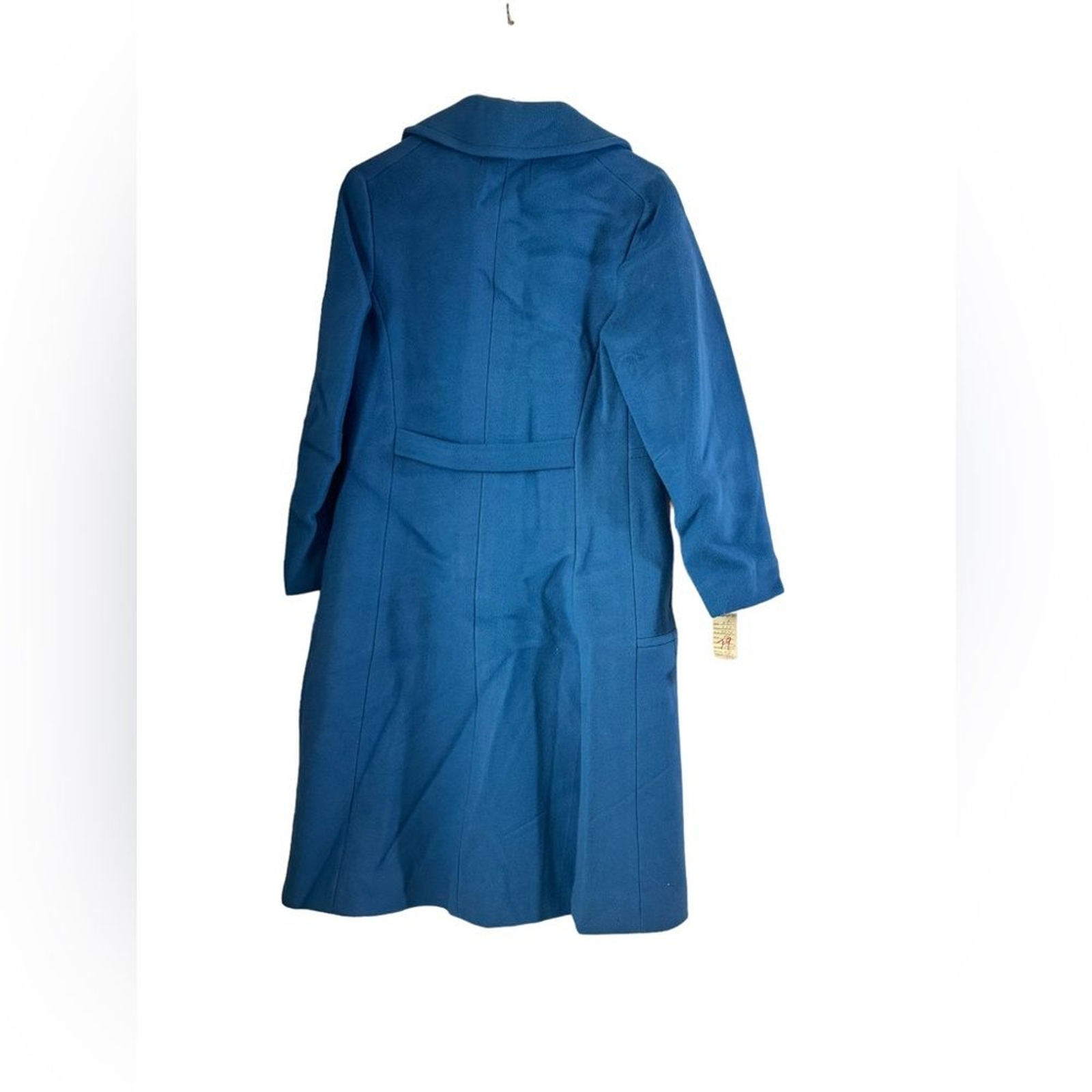 Vintage B. Forman Co. 100% cashmere blue coat size 6 New with tag