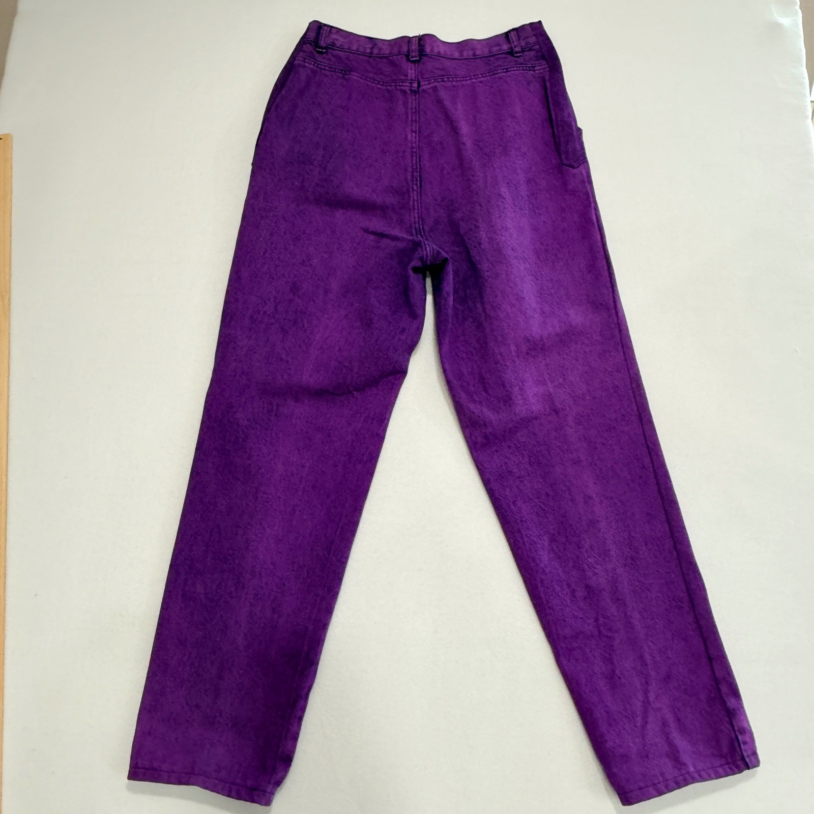 Vintage Sundance Mom Jeans 13/14 Purple Acid Wash High Waist Retro USA