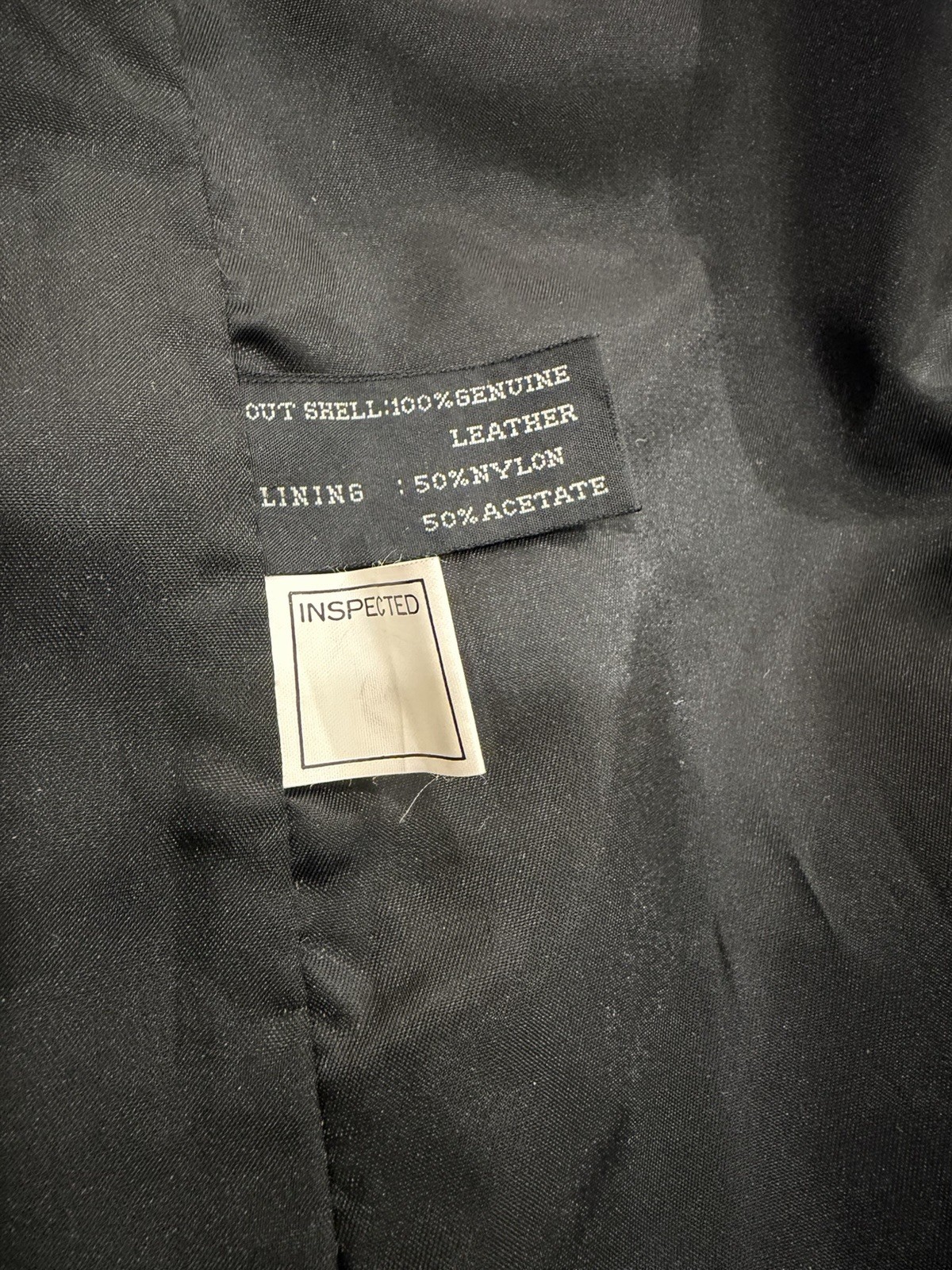 PELLE Black Leather Lined Trench Coat Size Medium Vintage 1980s