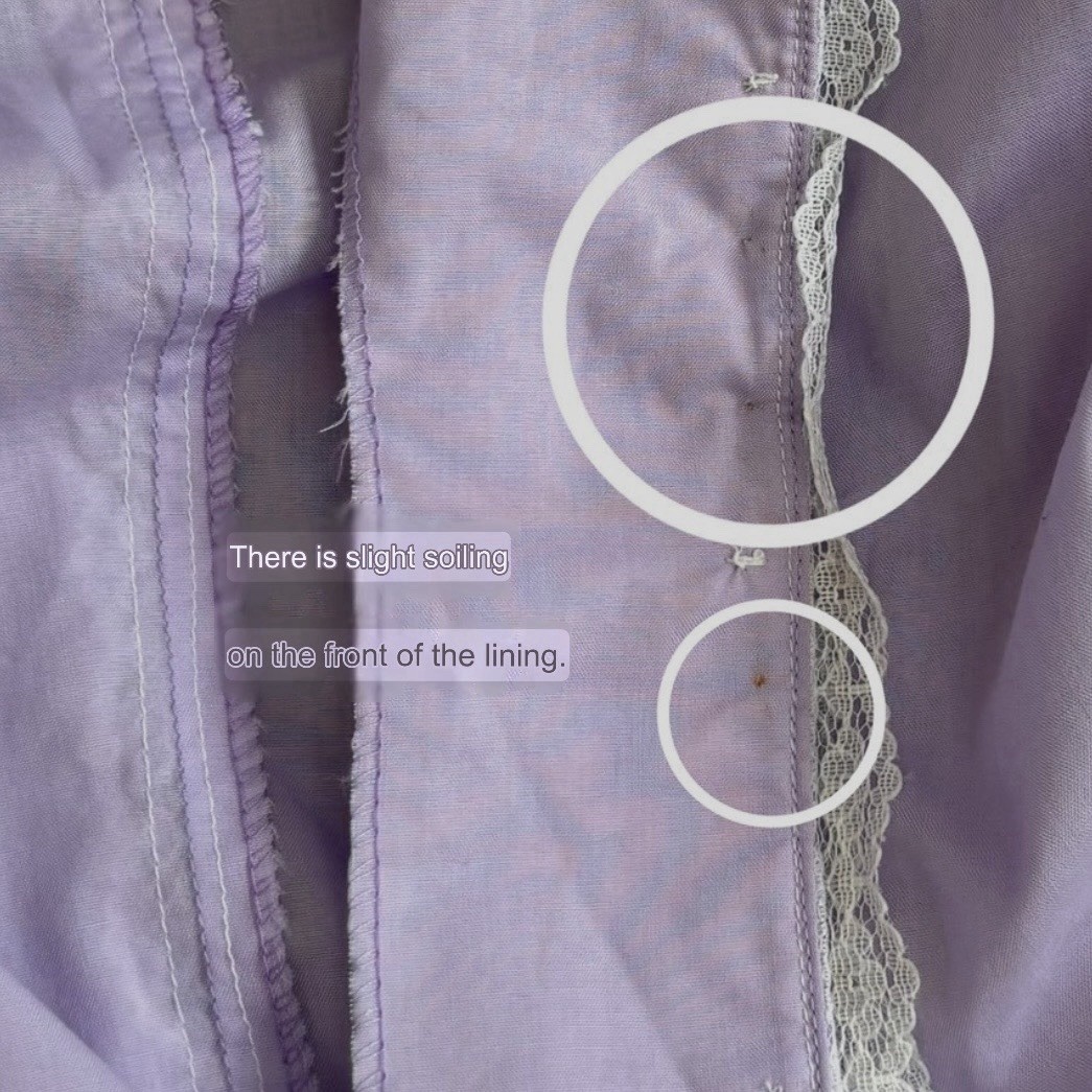 Vintage Lavender Lace Blouse Puff Sleeve Romantic Cottagecore Prairie Top