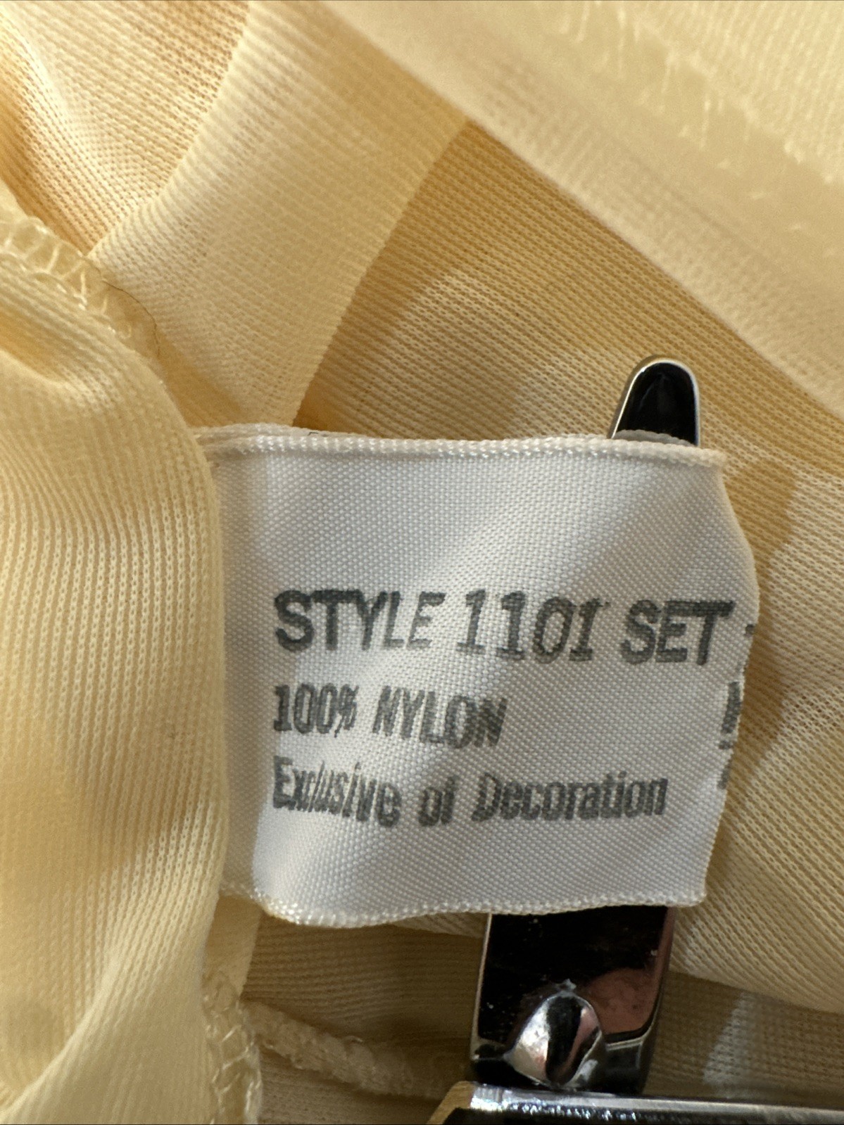 Vtg Gossard Artemis Yellow Chiffon Nightgown & Robe Set Peignor M Style 1101
