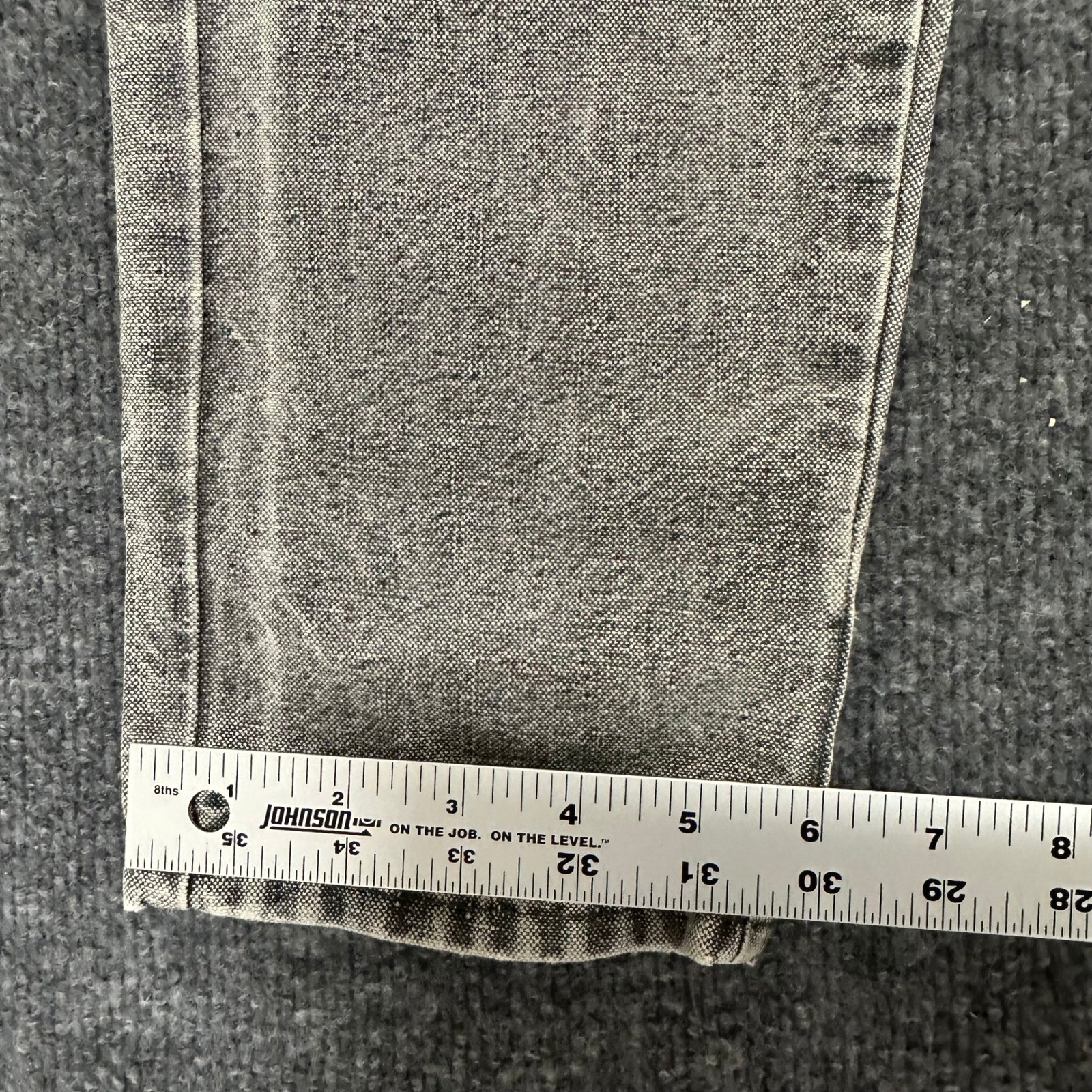 Calvin Klein Jeans Womens Size 8 Grey High Waisted Mom Tapered Vintage