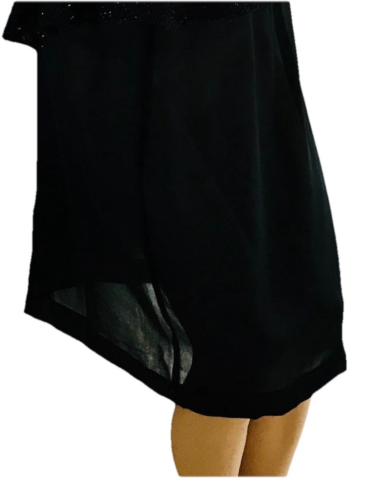 Vintage 40’s via the 70’s Peplum Cowlneck DRESS M