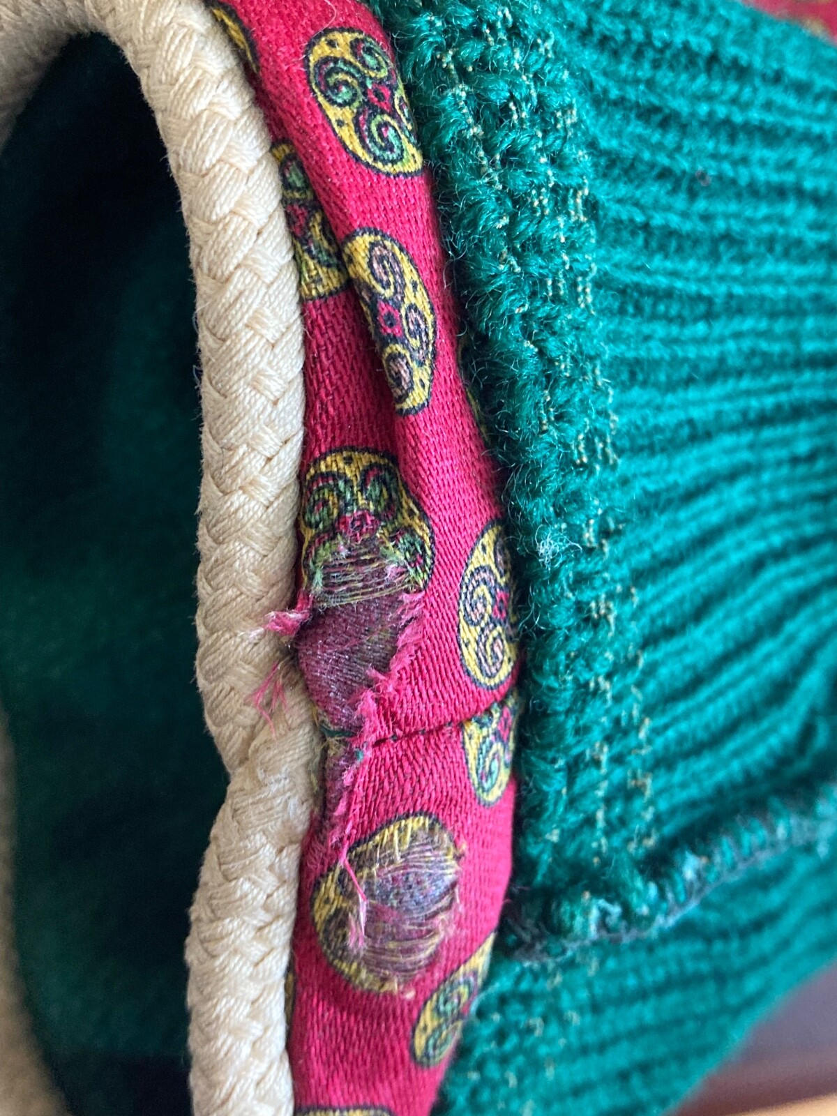 Vintage 50s Petti Glen Green Wool Embroidered Button Blazer Junior S