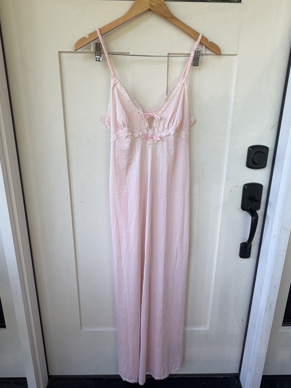 Wolsey Blush Pink Night Gown Size 12 To Fit 87cm 34in Bust
