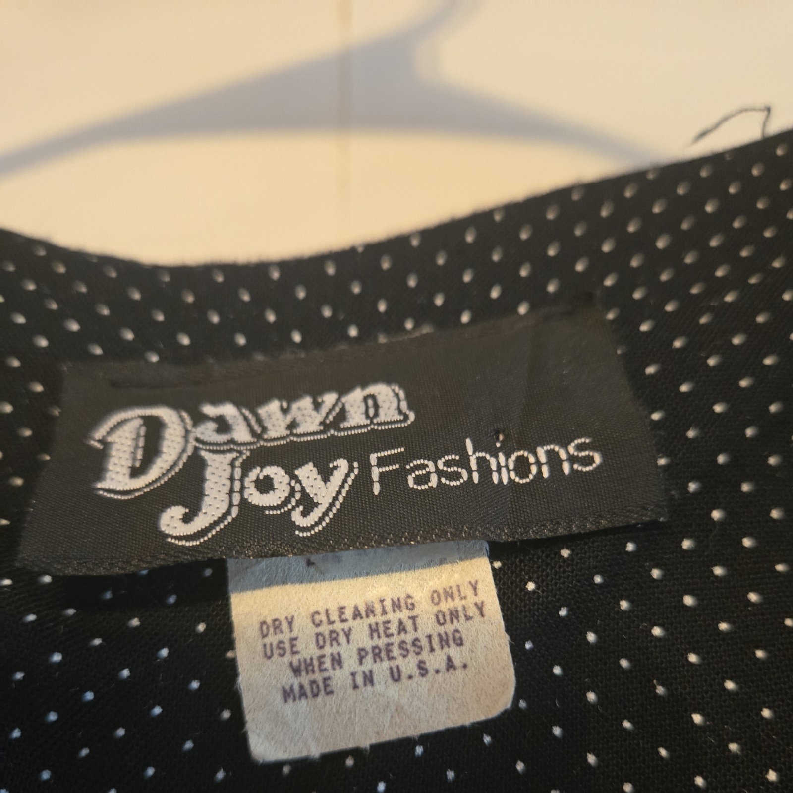 Vtg Dawn Joy Fashions Dress Boho Cottagore Floral Sleeveless Maxi Buttons collar