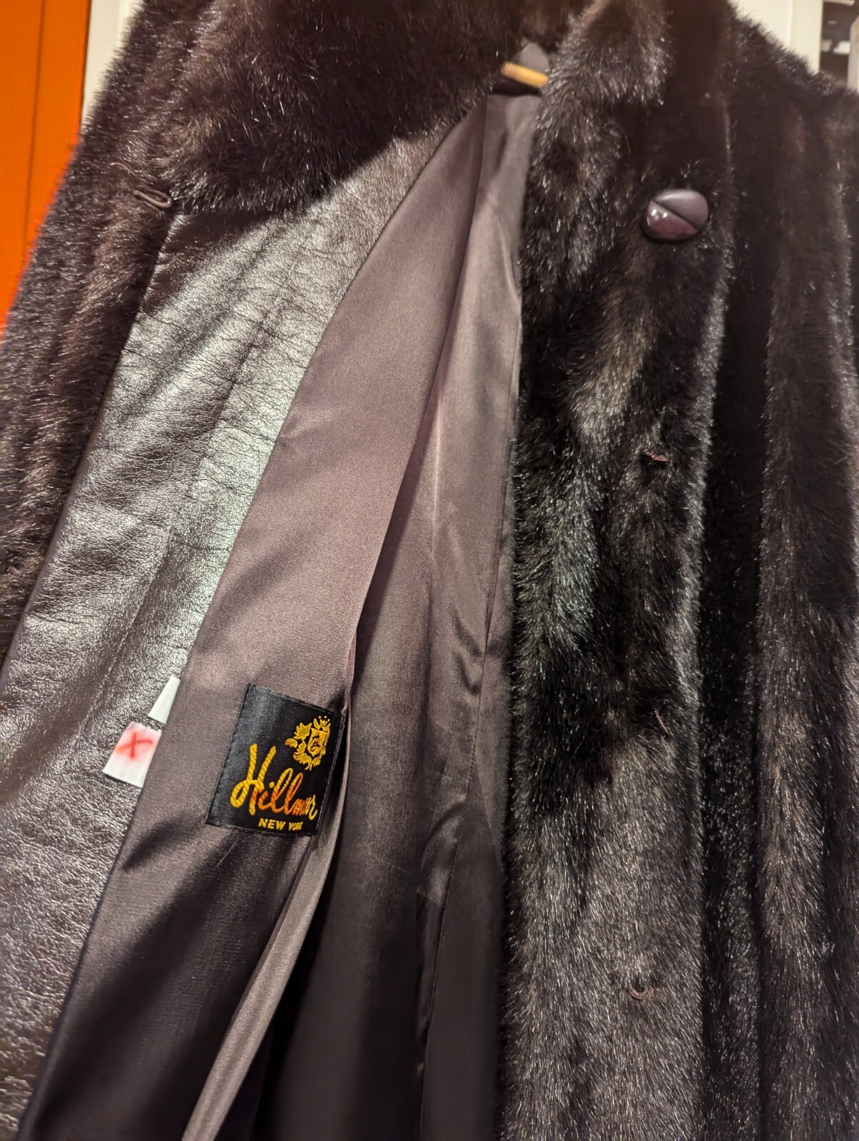 Hillmoor of New York Vintage Rich Brown Faux Fur Women’s Jacket/Coat Size S-M