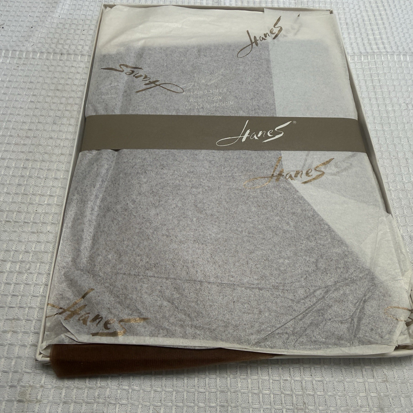 3 Vtg Hanes Walking Sheer Nylon Hose Stockings Seamless South Pacific New 10.5M