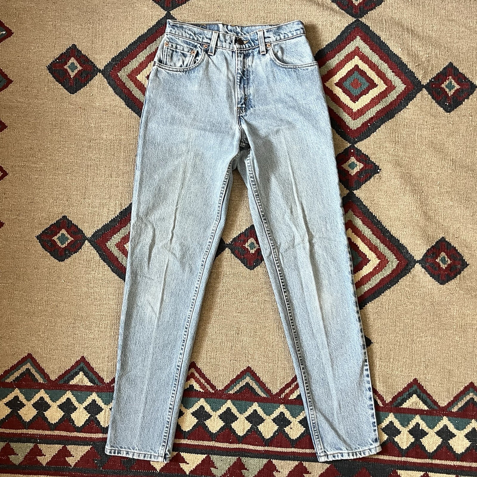 Vintage 90s Levi’s 550 Jeans Women’s 27×32 USA Made Relaxed Tapered Leg