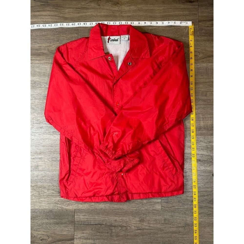 Vintage Red Coach Windbreaker Jacket M/L