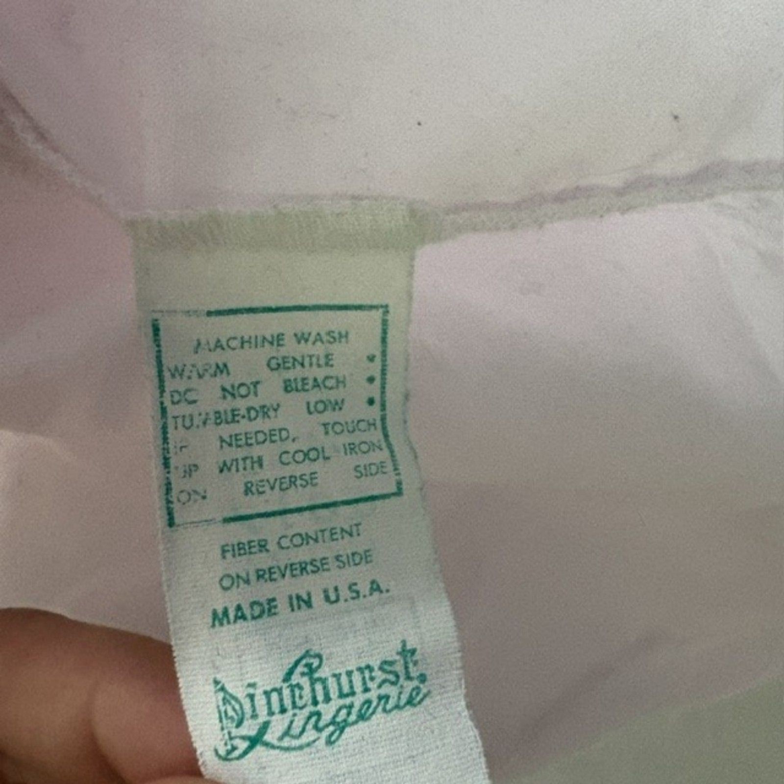 Vintage Baby Pink Lace Slip Dress