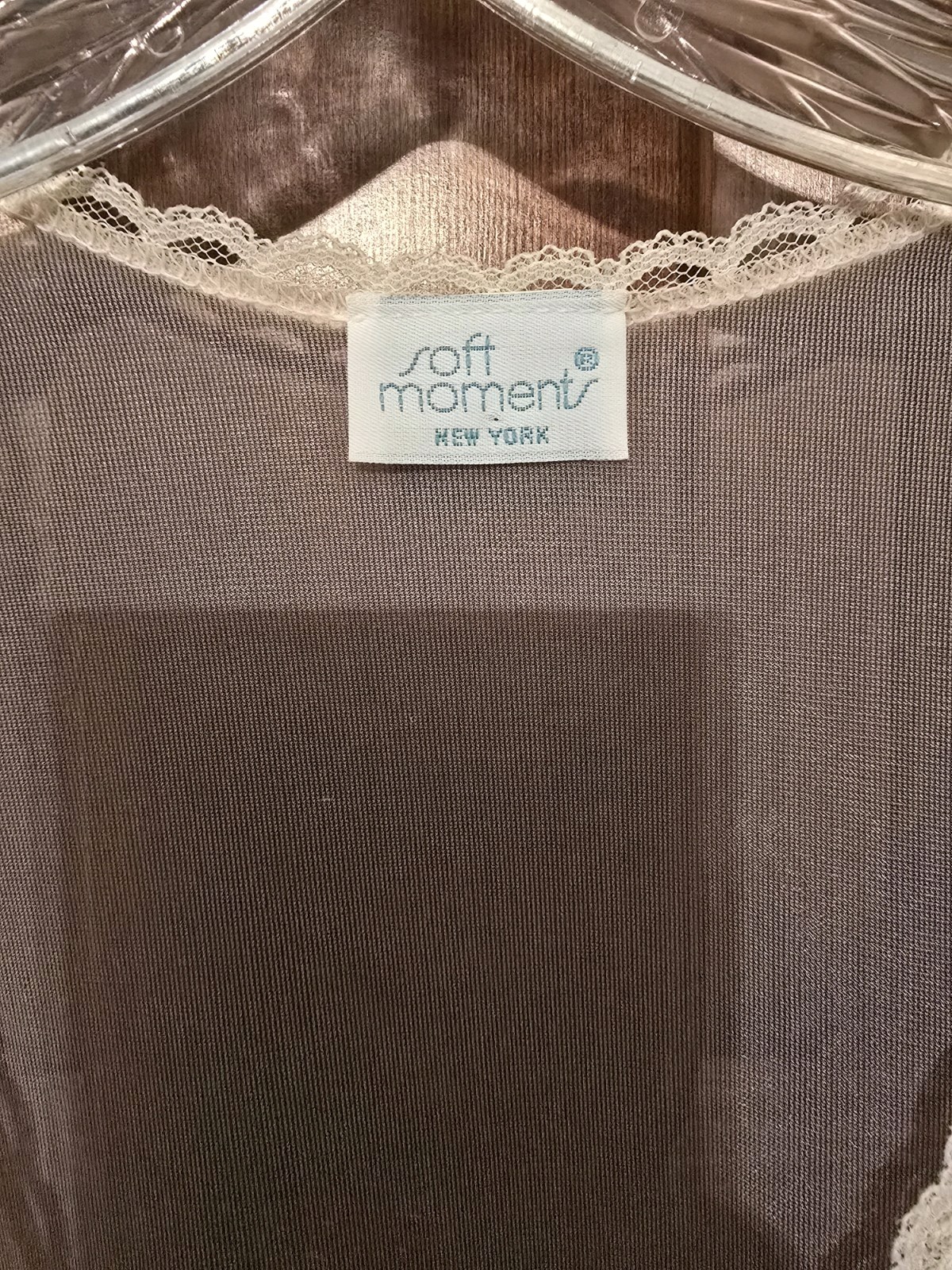 Vintage Soft Moments Negligee/Peignoir Nightgown