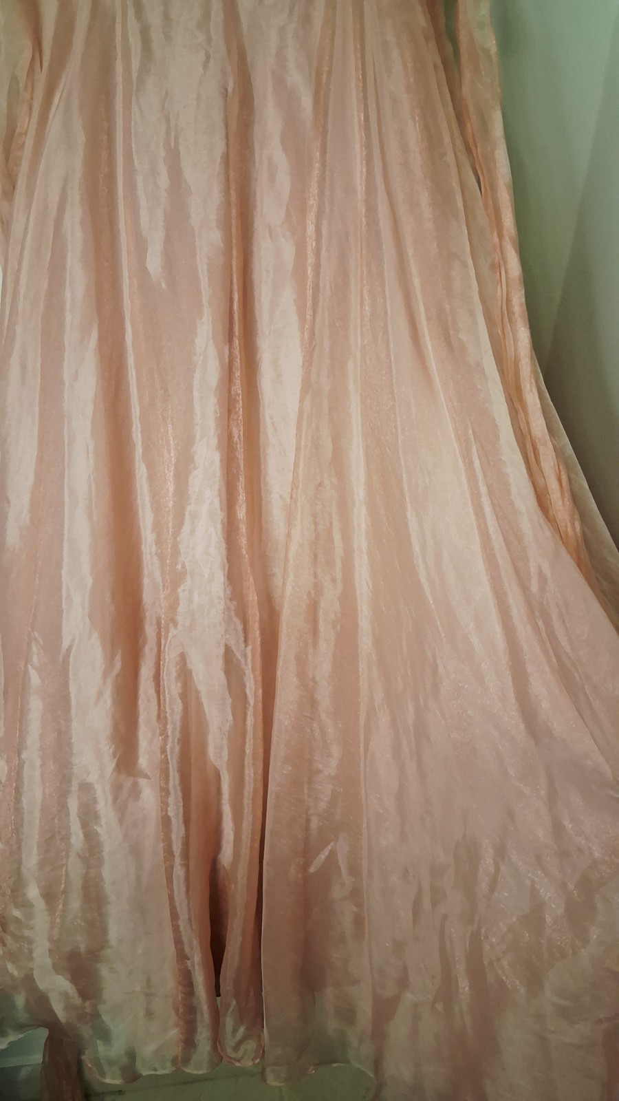 Vintage Roberta Prom Party Formal Dress Ball Gown PinkCoral 13/14 Fairy Princess