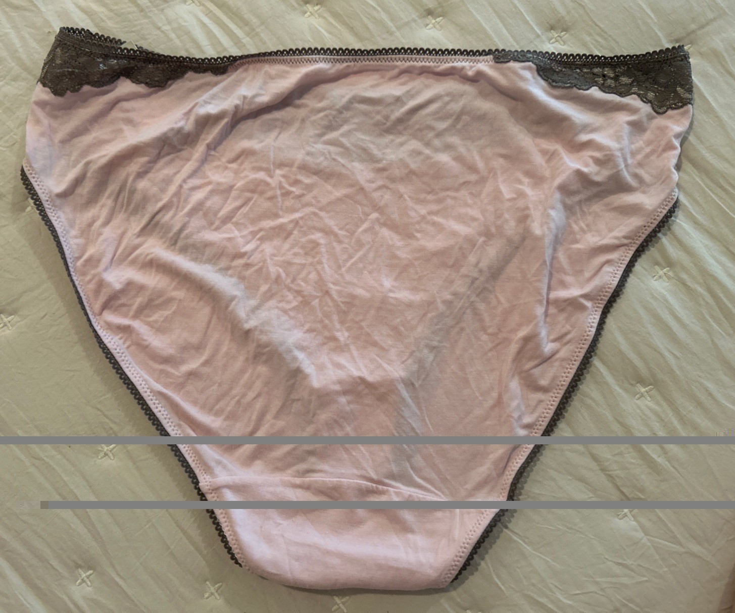 Soma Rayon From Bamboo Lace High Leg Brief pink Romance/Mocha Size Large