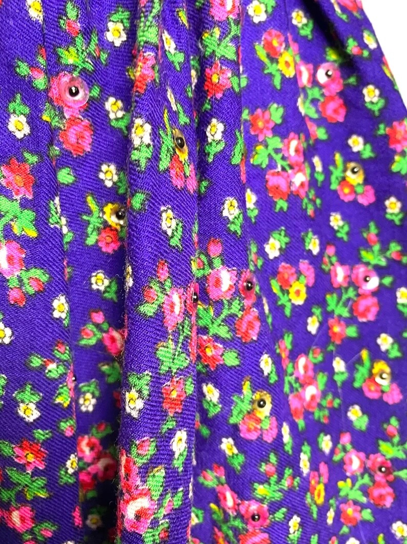 Rare c. 1950s Pat Premo Sundress | mod | retro | pinup | pink purple vintage dre