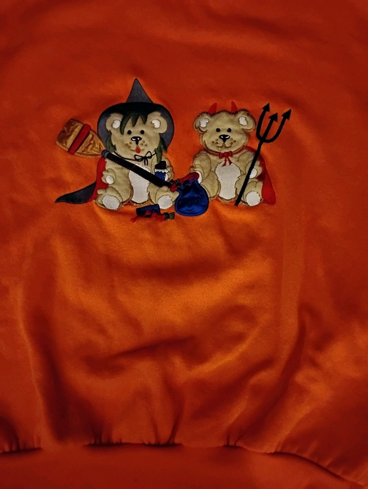 Basic Editions Halloween Sweatshirt Bears In Costumes