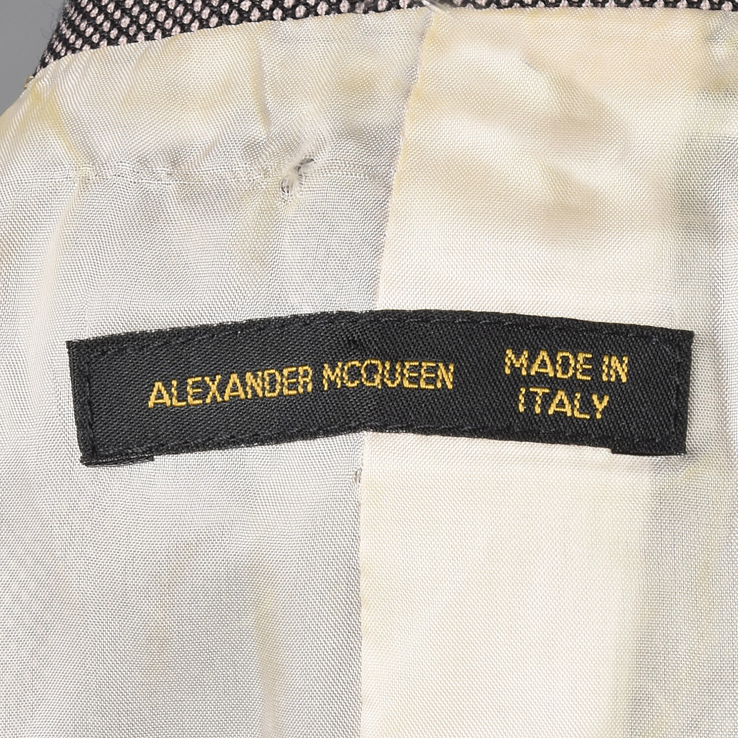 Large Alexander McQueen Pre 2002 Skirt Suit Vintage Blush Women’s VTG Wiggle