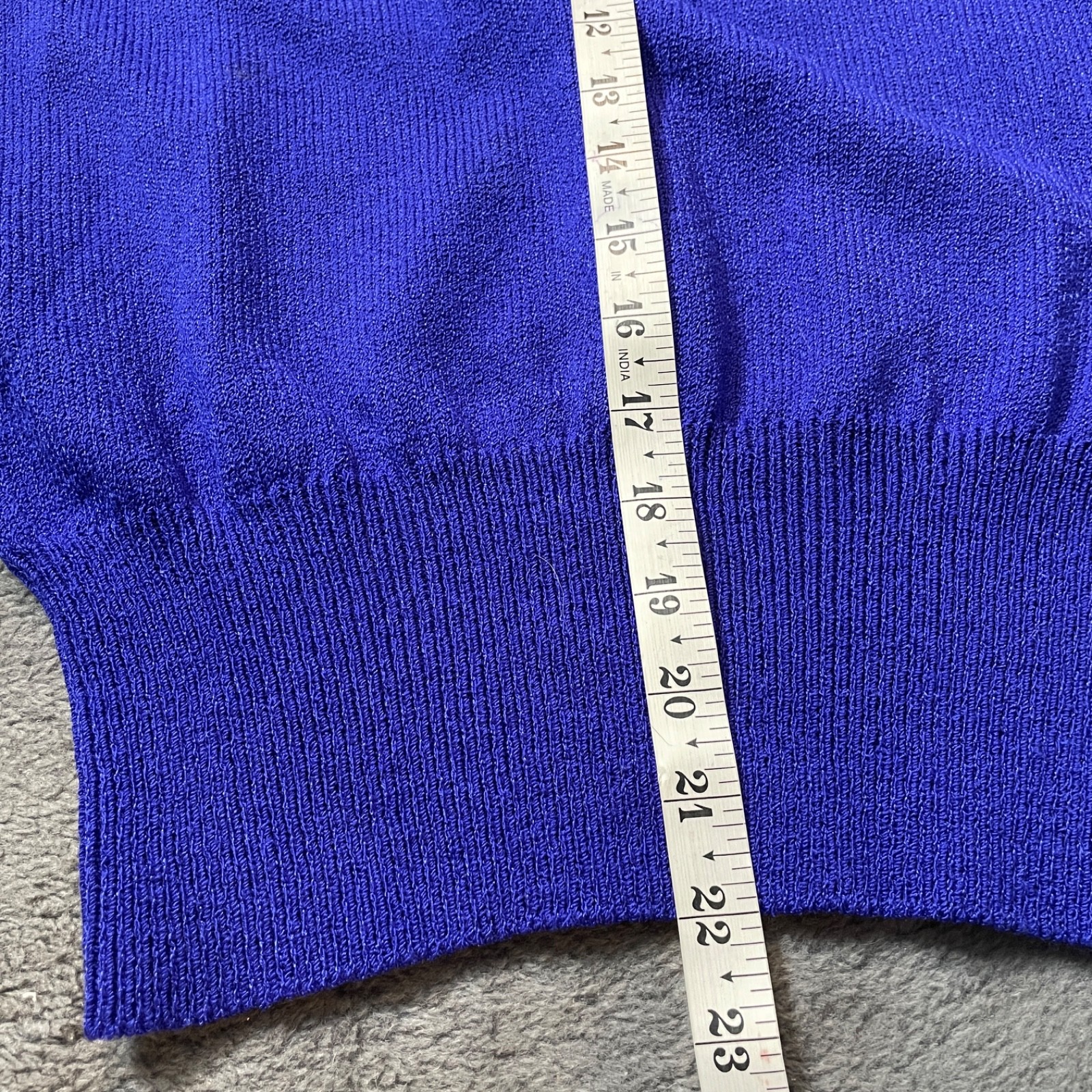 Vintage Jennifer Roberts Purple Wool Sweater Skirt Suit Set Womens 12 80s VTG