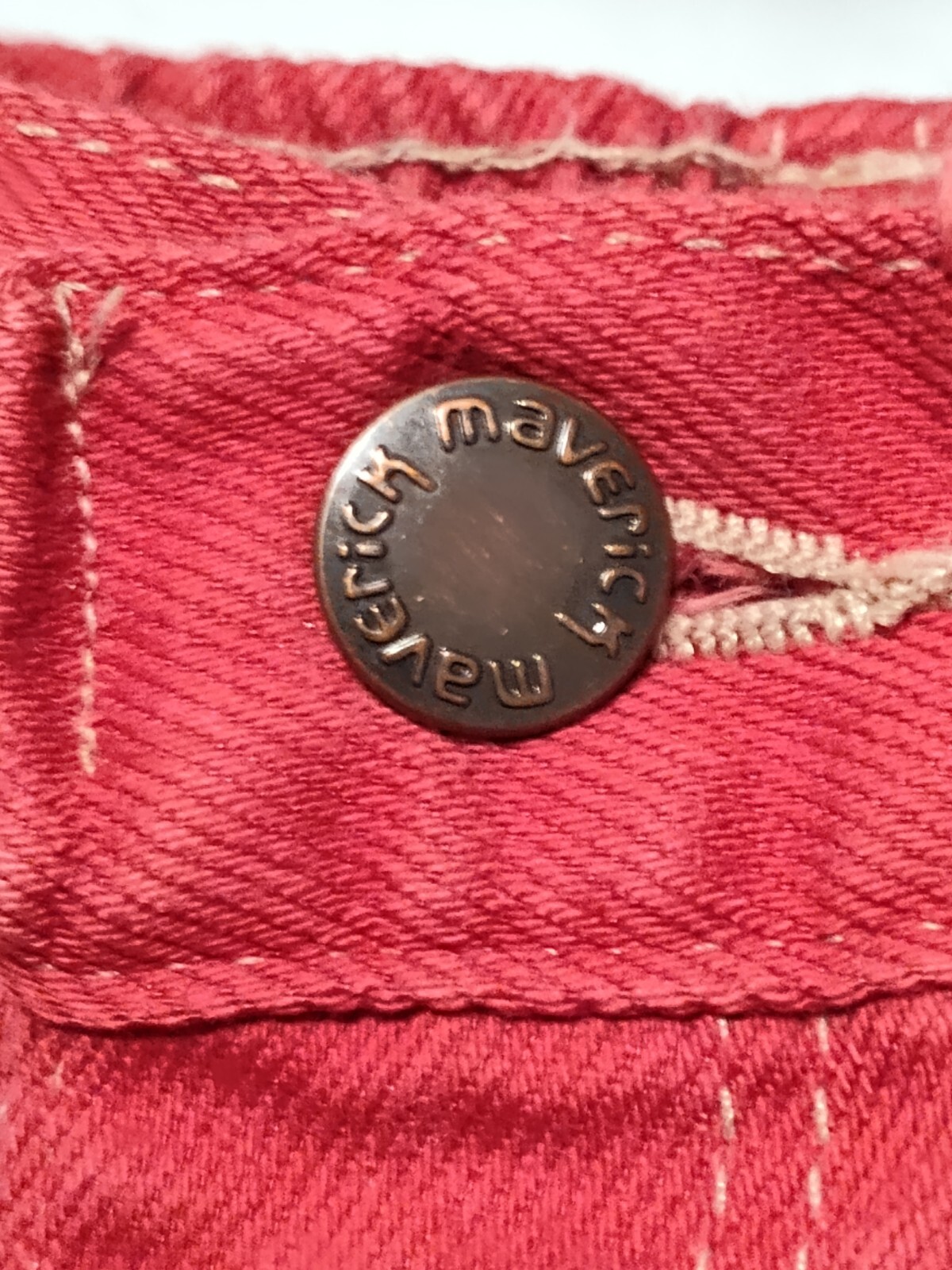 Maverick Vintage A1155BR Red Jeans