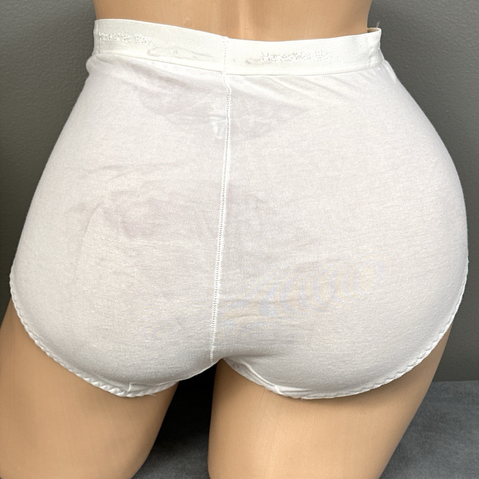 Vintage Hanes Her Way Panties Medium Brief Shapers NWT NOS Firm 0318 Cotton Blnd