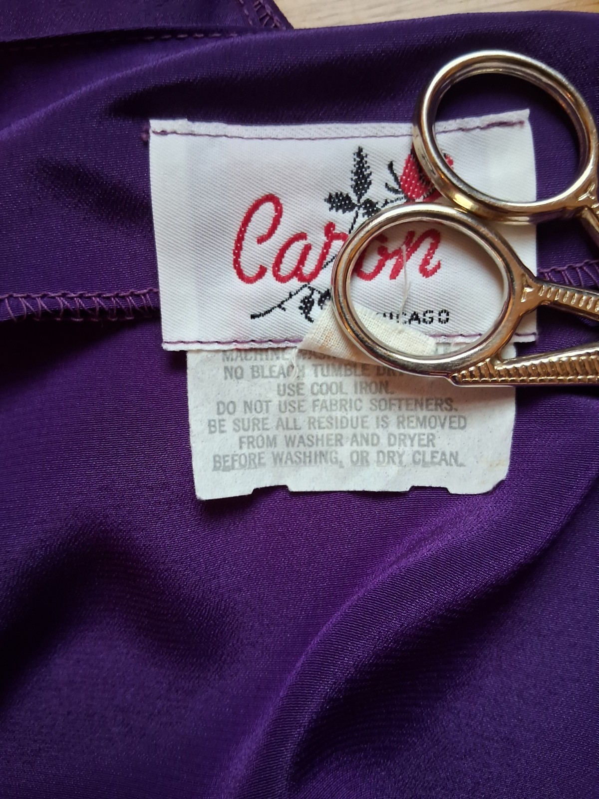 Vintage 1980s Caron Chicago 3-piece Purple Plaid Flowy Cottagecore Sundress Suit