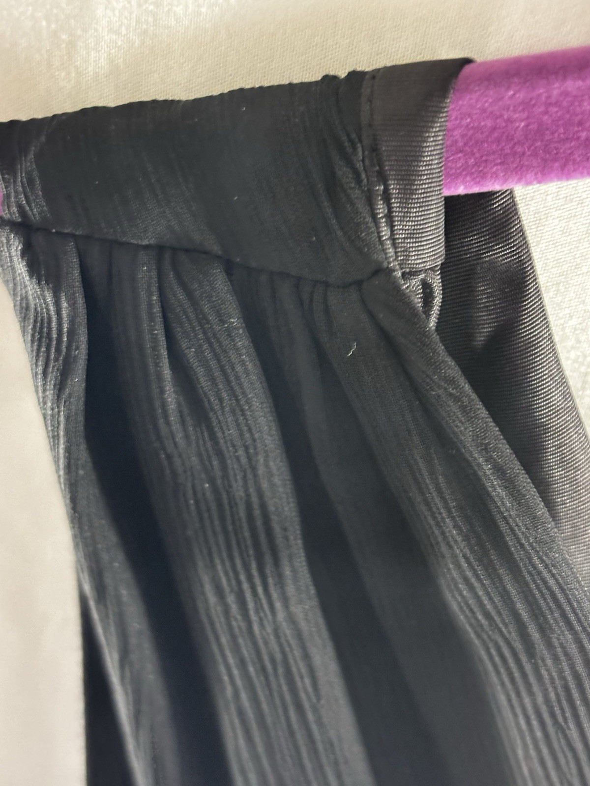 Party Dress Black Sa’Bett of California Chiffon Sequin Cocktail Lined VTG READ