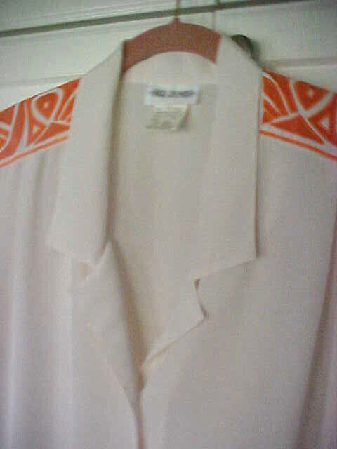 VTG ~ SALE ~ SIR JAMES ~SZ 10~ Shirt/Top/Blouse~Ladies Womens~Collared Button-Up