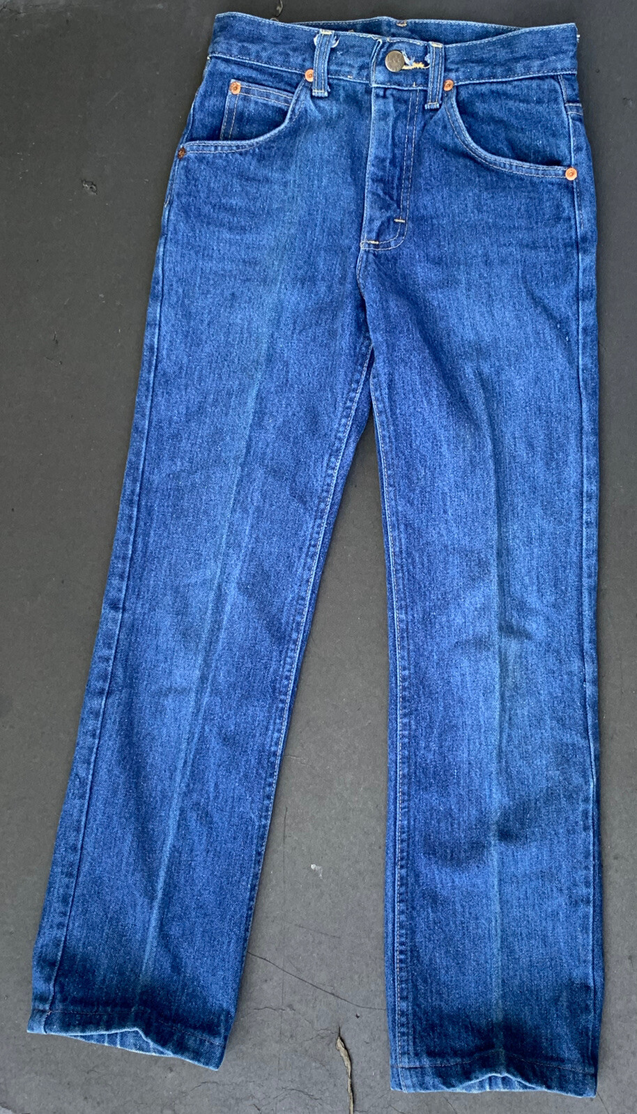 Lee Riders USA Denim Jeans talon 42 zipper vintage blue