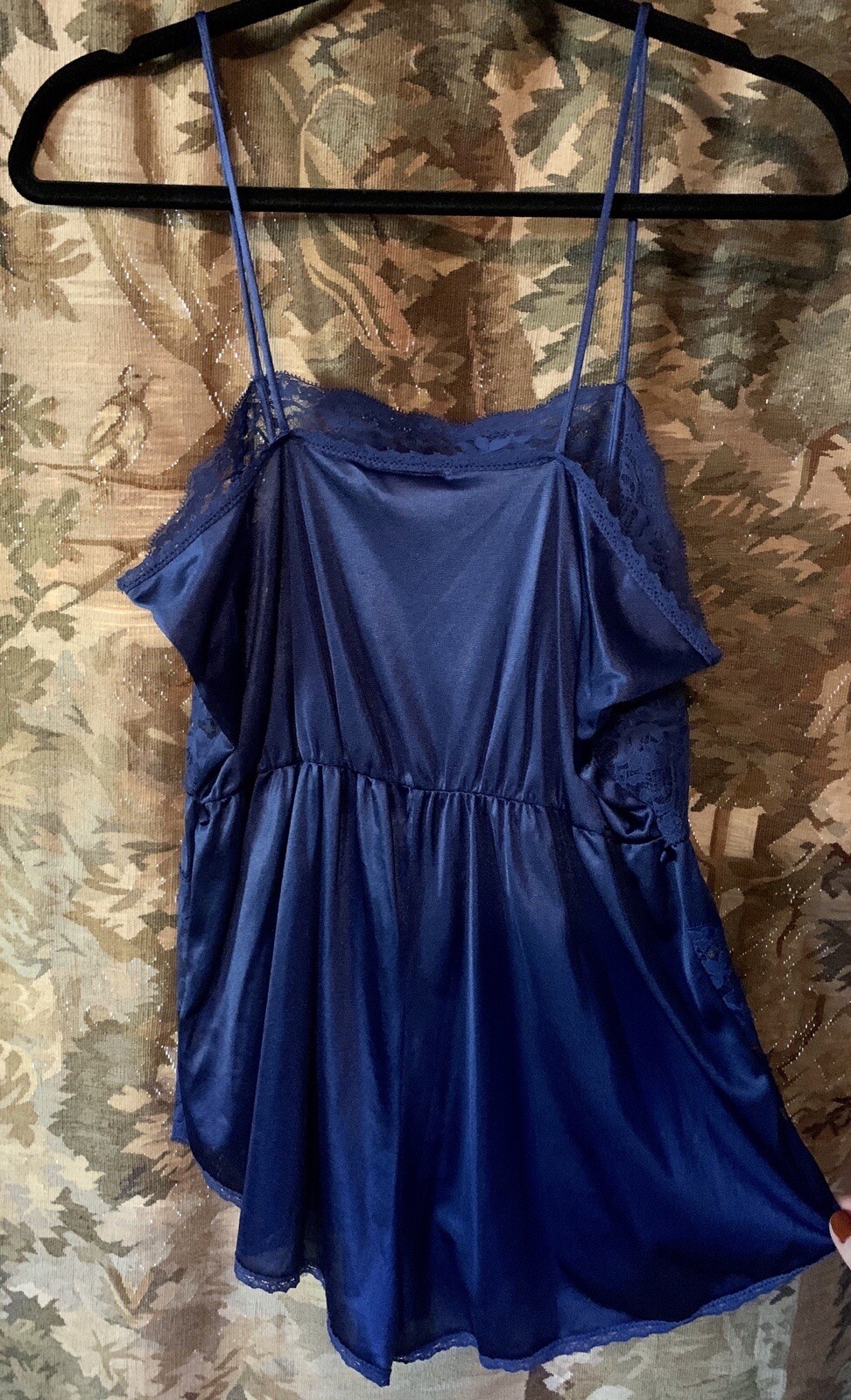 Vintage semi sheer lace one piece slip bodysuit womens lingerie loungewear retro