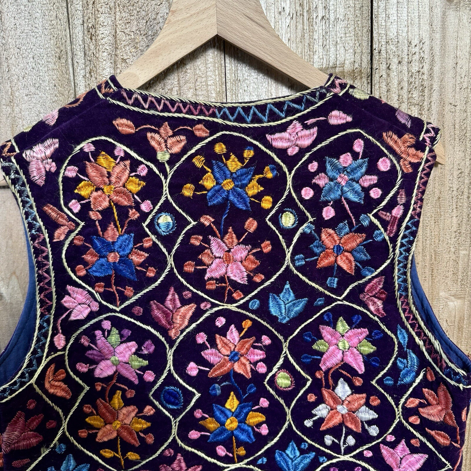Late 60s/early 70s Bohemian Embroidered Vest