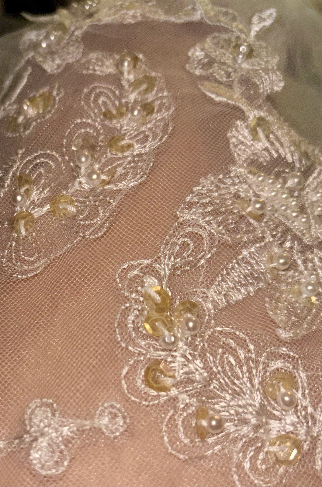 Classy And Classic, Deneki’s, Beaded Lace And Train