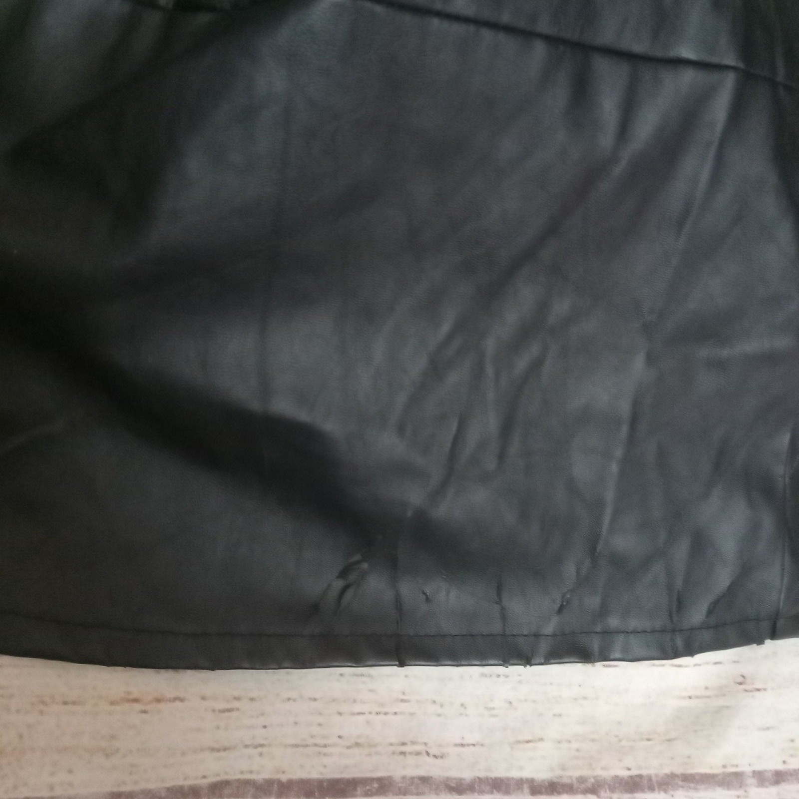 French Connections Pleather skirt size 8 NWT