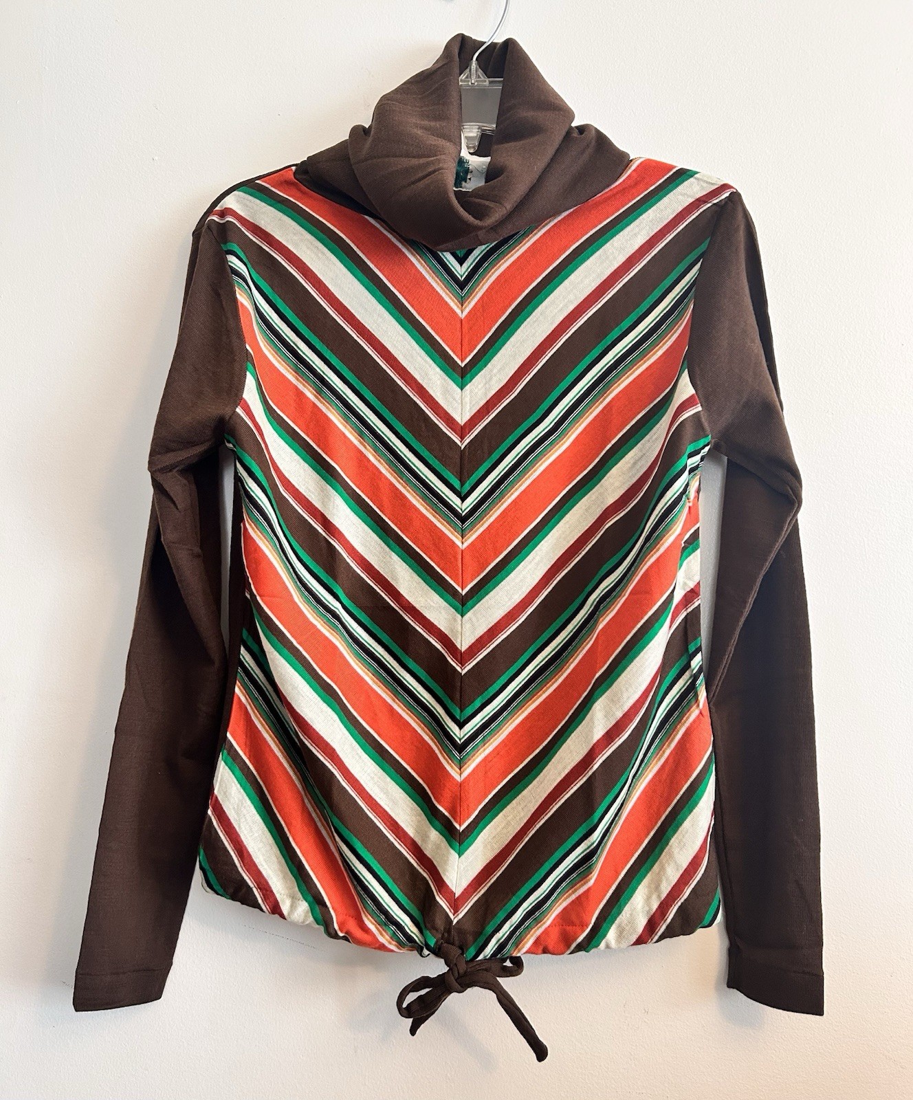 Vintage 70s Turtleneck Sweater Helen Sue Size Medium