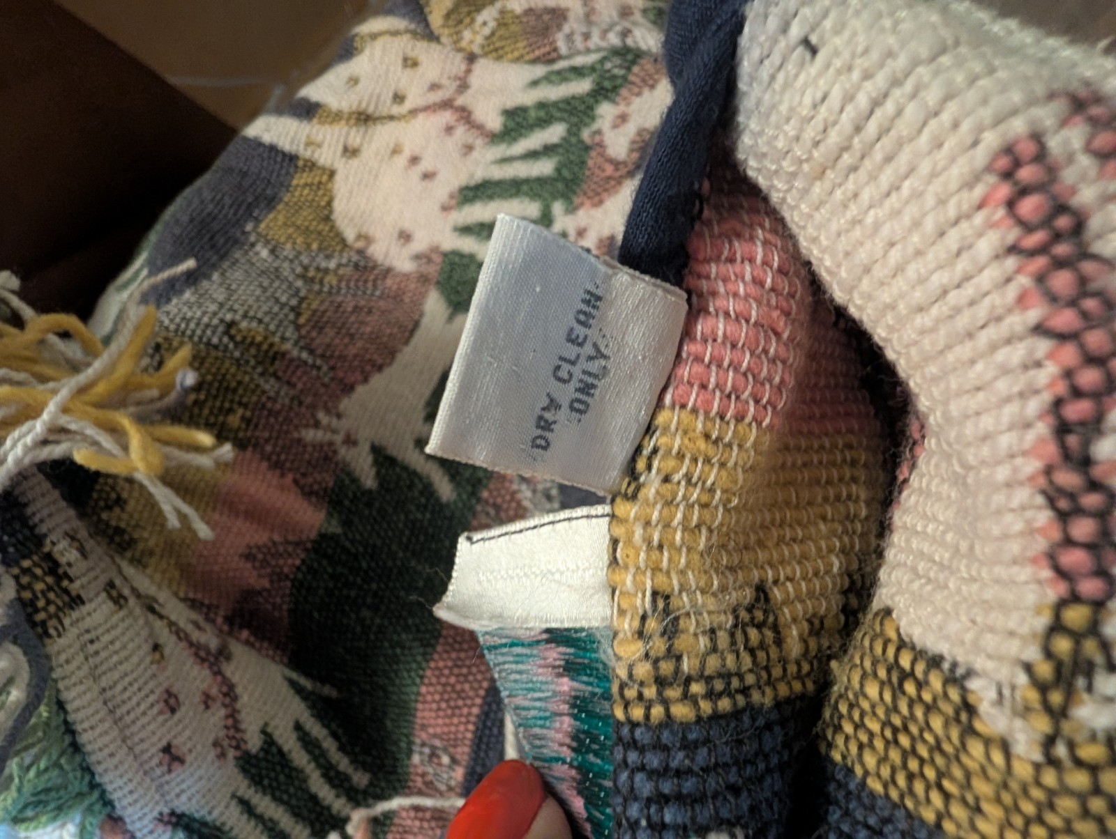 Passports Pier 1 Imports Sz S Vtg Tapestry Crop Jacket Safari Animals Serengeti