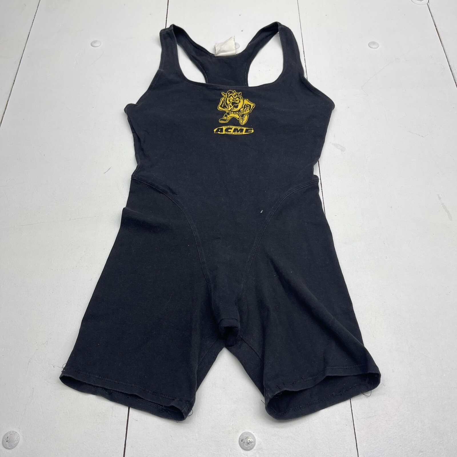 Vintage ACME Looney Toons Taz Black One Piece Women’s Size Medium