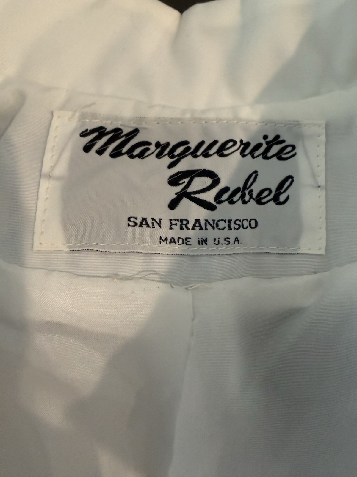 NWT Vintage Marguerite Rubel San Francisco Patchwork Jacket Coat Large XL 16 USA