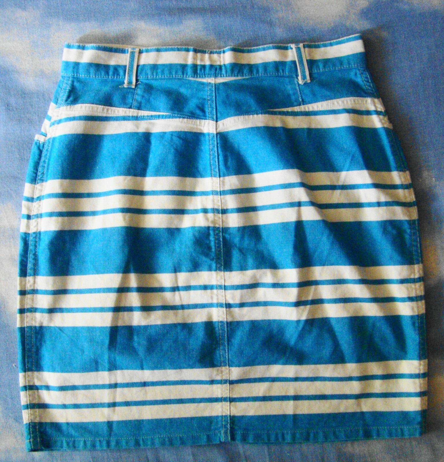 Vintage MOSCHINO jeans skirt made Italy size 46 approx M/L RARE