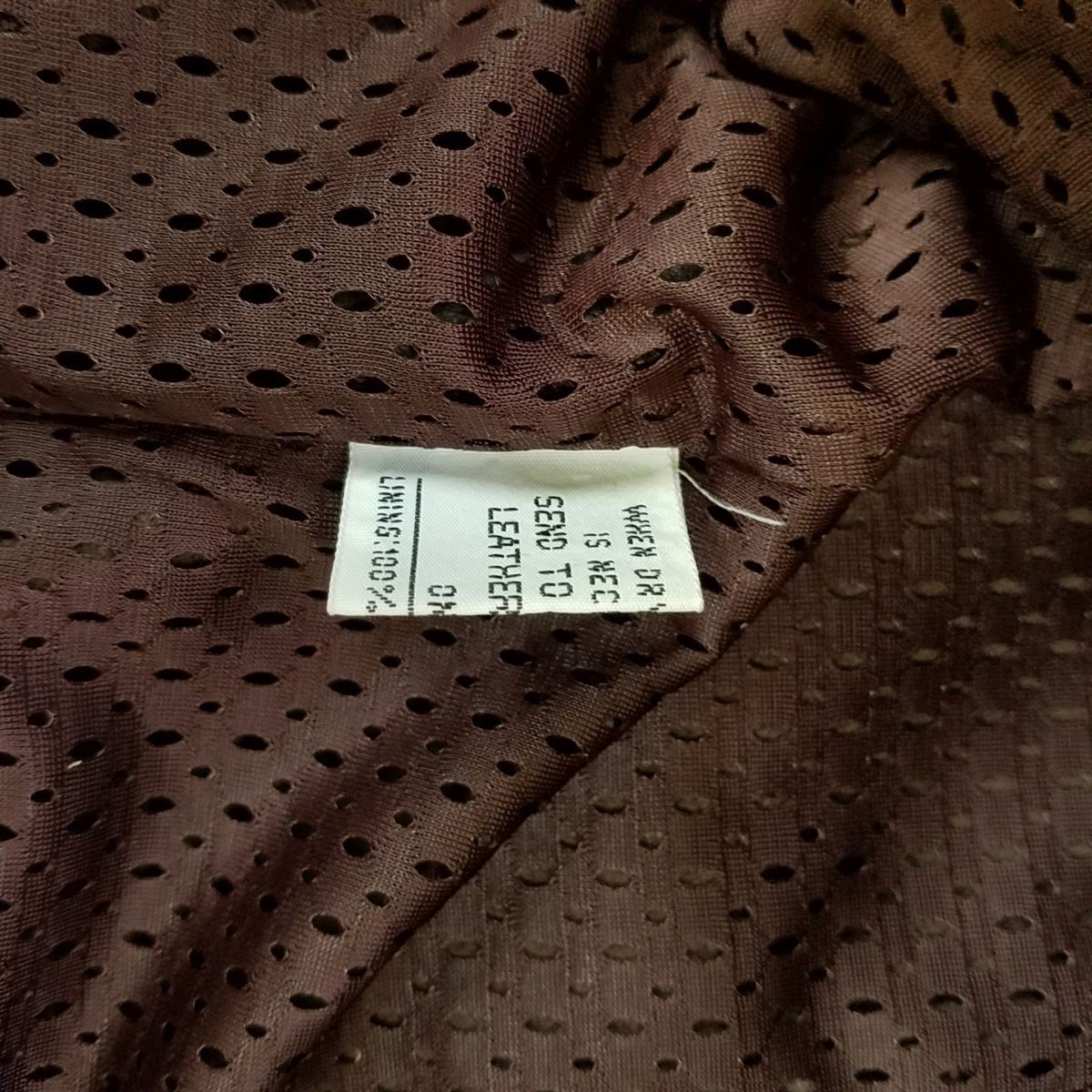 Vtg Womens Size 40 Yamaha Brown Wine Leather Moto Jacket & Liner Hein Gericke