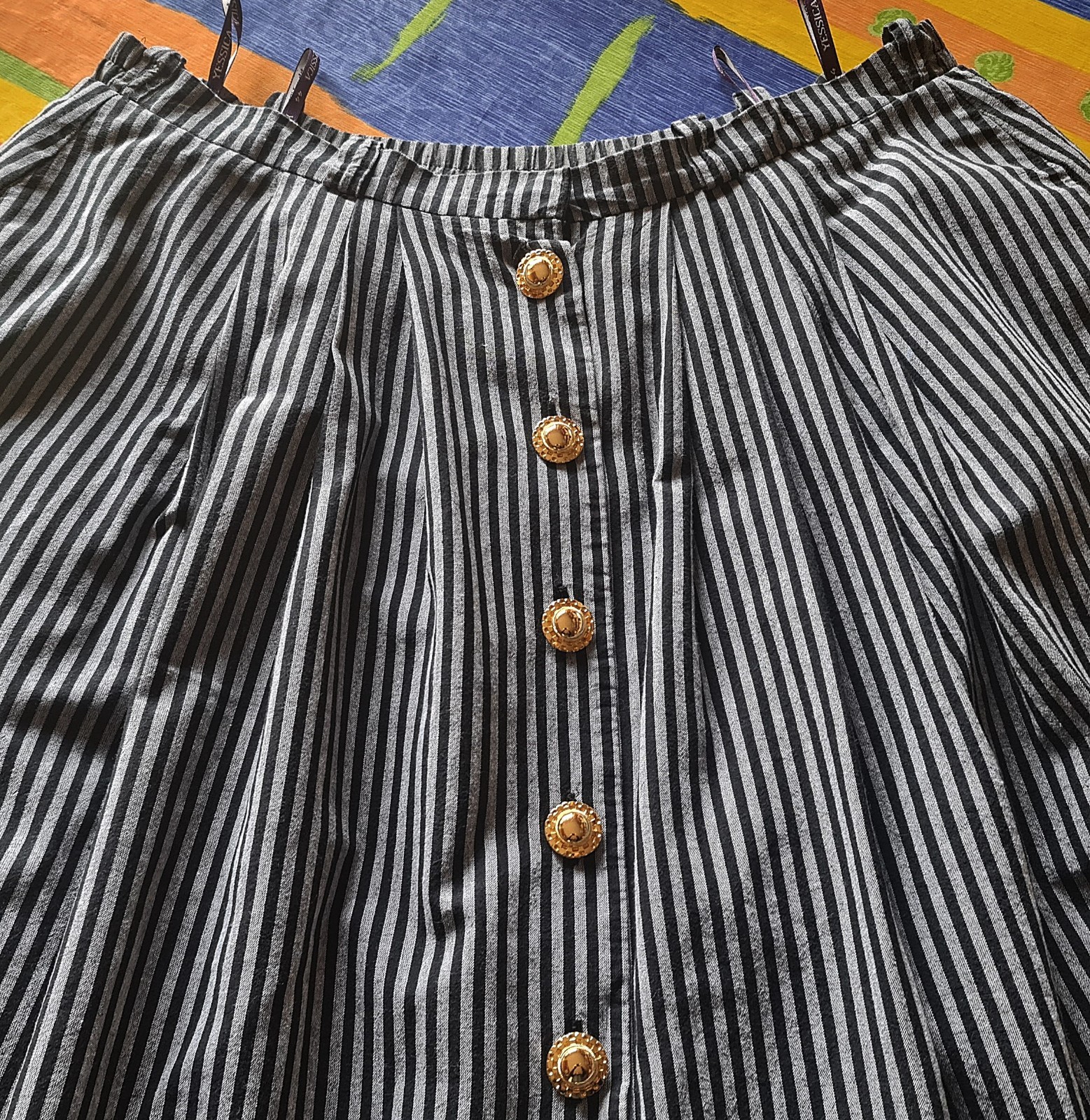 SKIRT VINTAGE YESSICA OKTOBERFEST DIRNDL TYROLEAN ART WOMENS SIZE US 16 EU 44