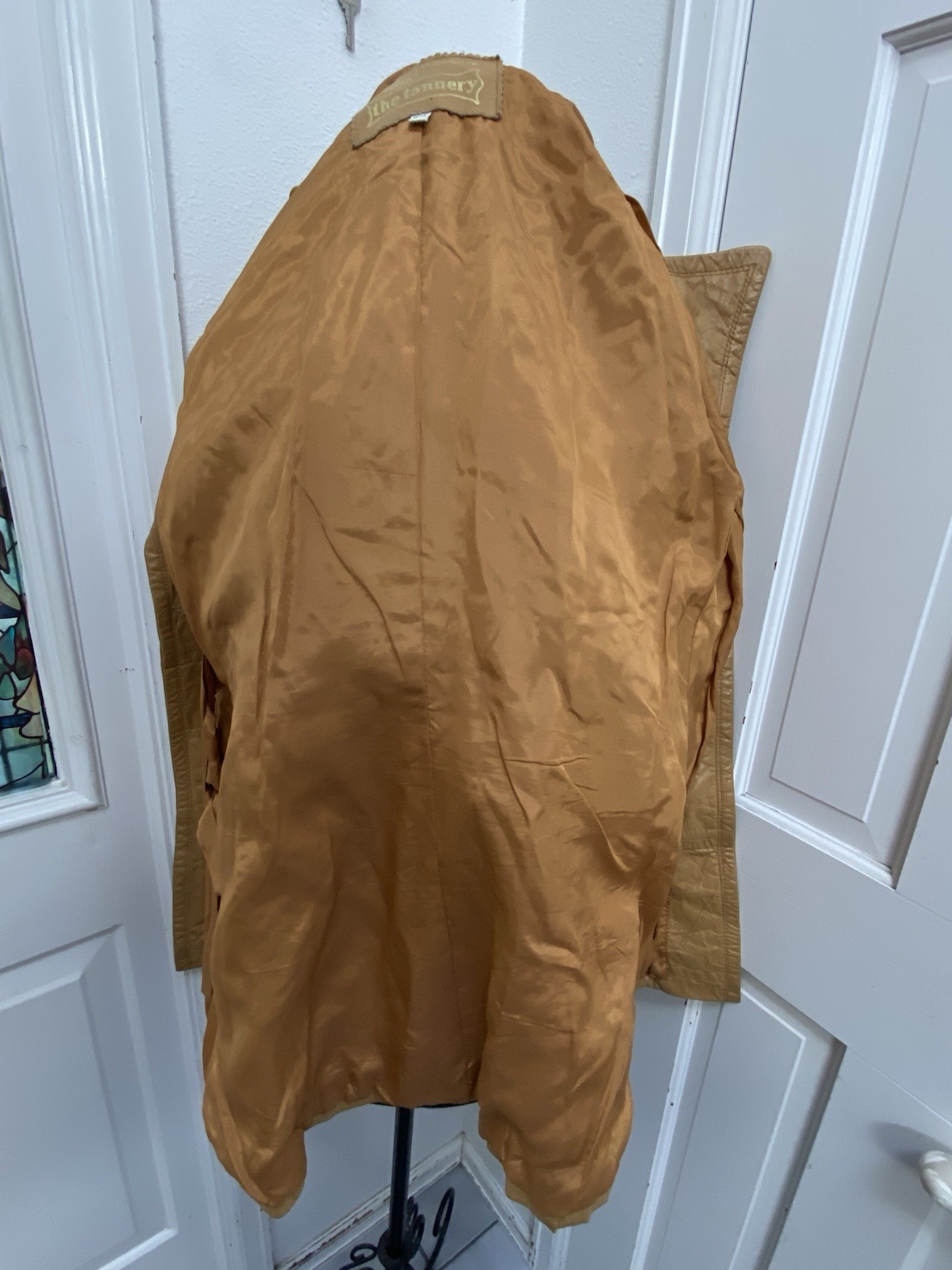 Vintage 1970’s Leather The Tannery Coat 13/14