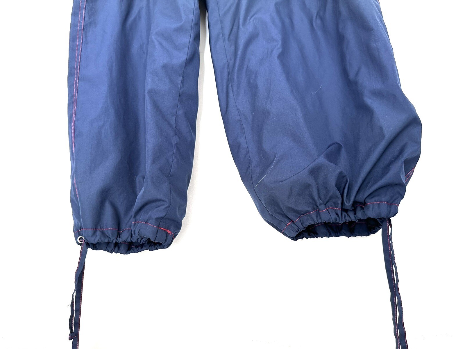 Vtg 90s Catalina Women’s L 12-14 Nylon Track Pants Wind Breaker Suit Blue Y2K