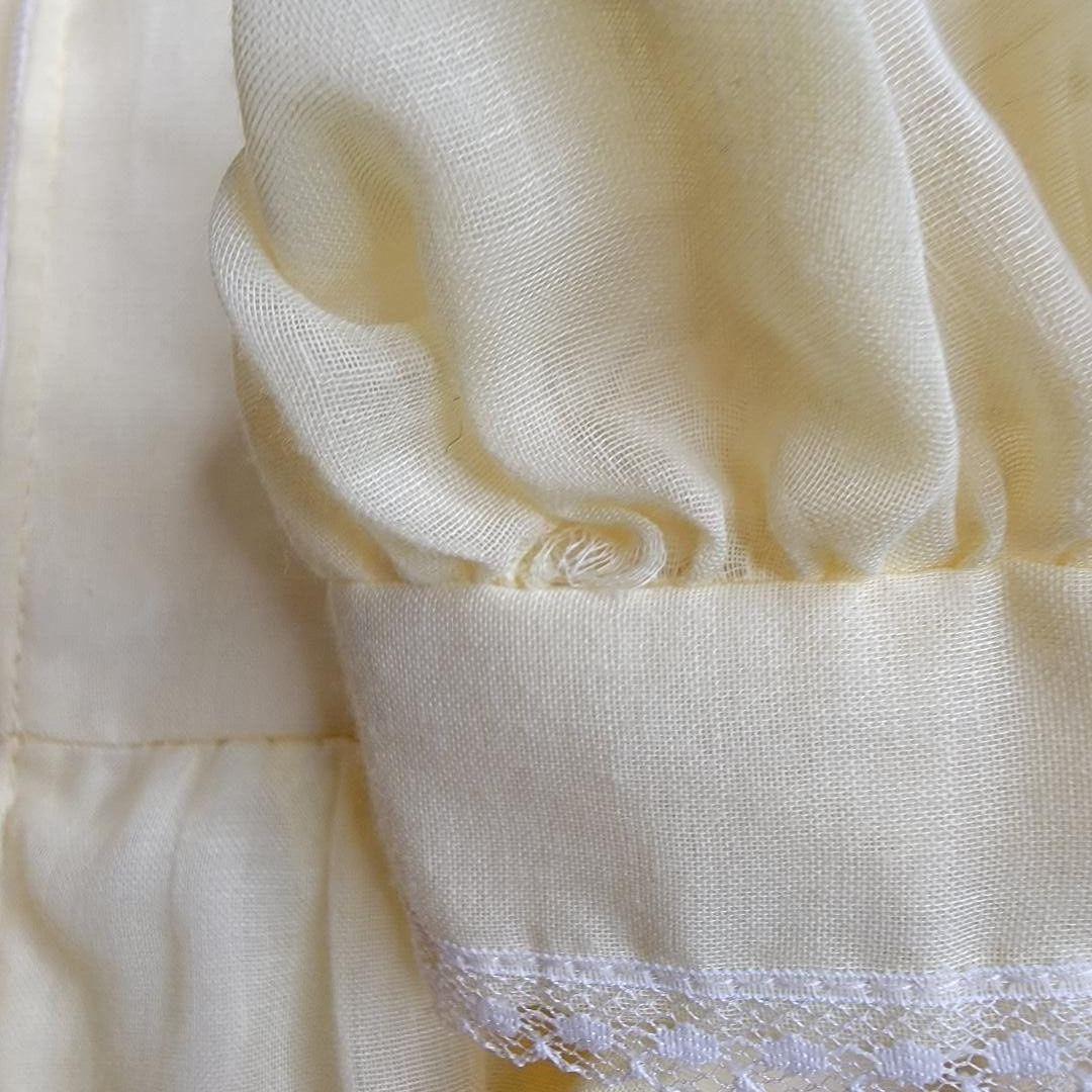 Gunne Sax Romantic Renaissance Bridal Collection Maxi Dress Vintage SZ 13 FLAWS
