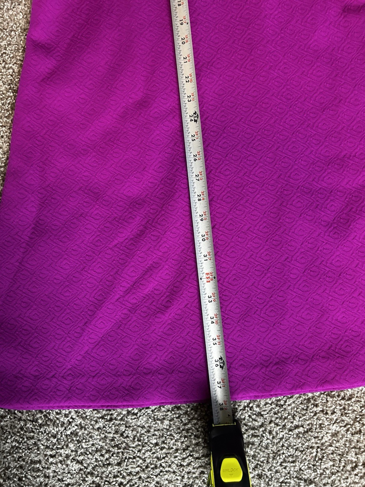 Beautiful V Neck Purple Dress. Size And Brand Unknown. See photos