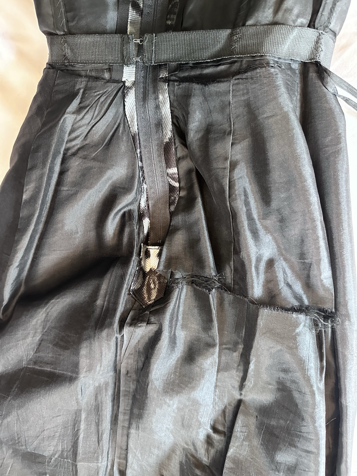 Vintage PIERRE BALMAIN SILK FAILLE BUBBLE HEM w/BOWS!! COCKTAIL DRESS JACKET SET