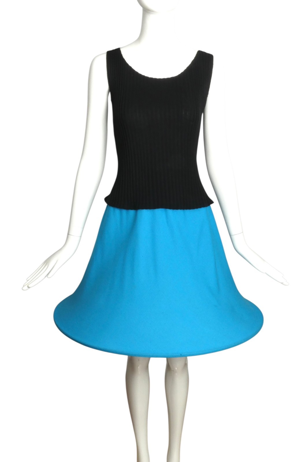 PIERRE CARDIN- 1997 2pc Tank & Hoop Skirt Ensemble, Size 6
